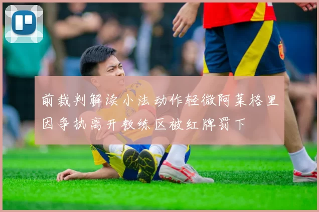 前裁判解读小法动作轻微阿莱格里因争执离开教练区被红牌罚下